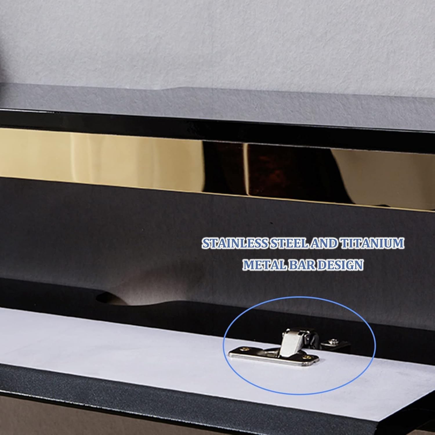 Pływająca Szafka Pod Telewizor, ścienna Konsola Multimedialna Szafka Pod Telewizor, Salon Duża Szafka Do Przechowywania Z Drzwiami 3 Szuflady, White, 120cm