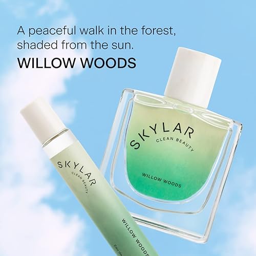 Miniatura 2 de Skylar - Perfume Willow Woods, Eau de Perfume, hipoalergénico y limpio, para mujeres y hombres, vegano y seguro, amaderado, con notas de pino,