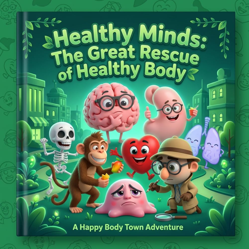 The Great Rescue of Healthy Body: Children’s Storybook About Healthy Eating, Exercise, and Good Bedtime Routines- Prose Version (Healthy Minds, Healthy Body)
