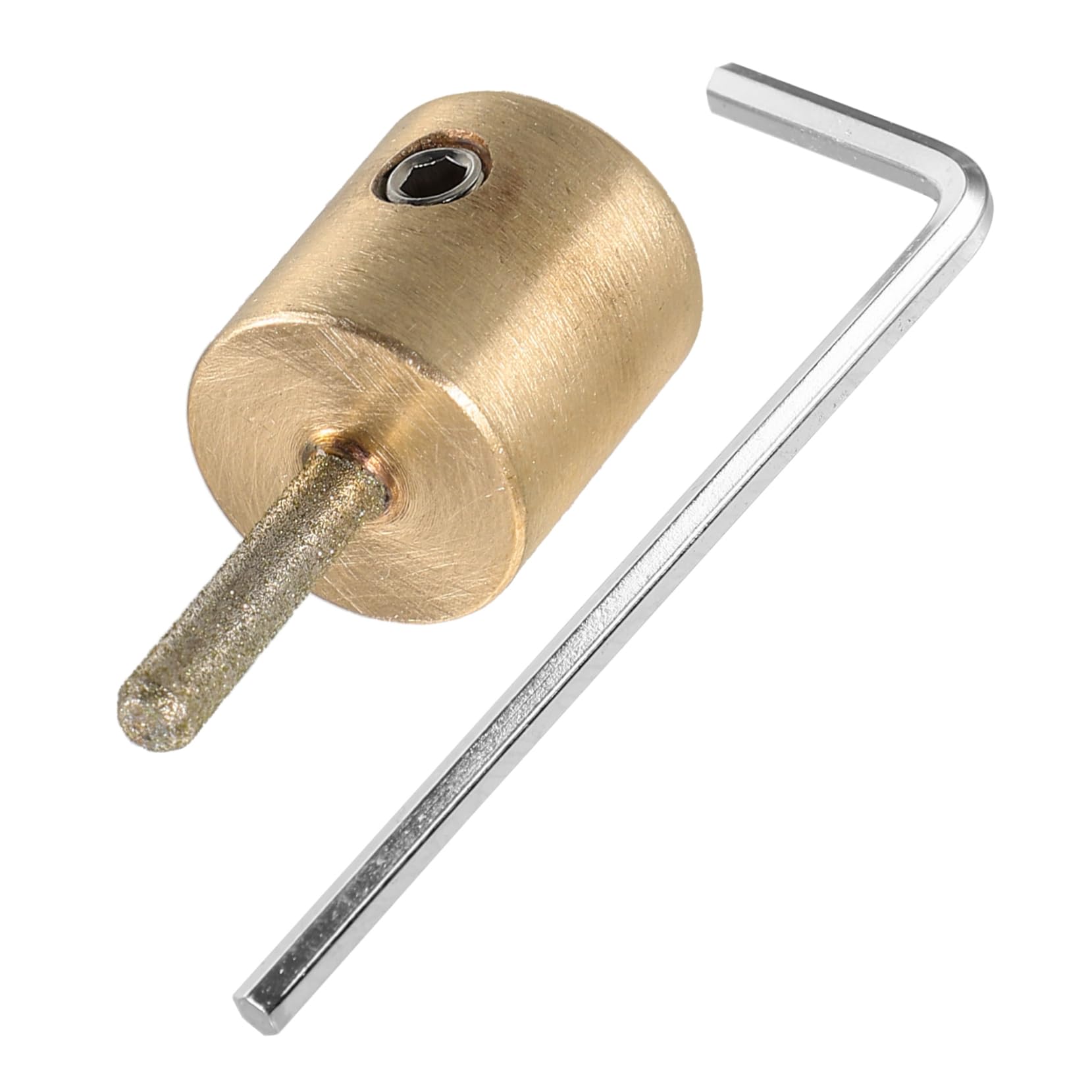 SOESFOUFU Practical Glass Grinding Wheel Stained Glass Supply Easy to Use Compact Design