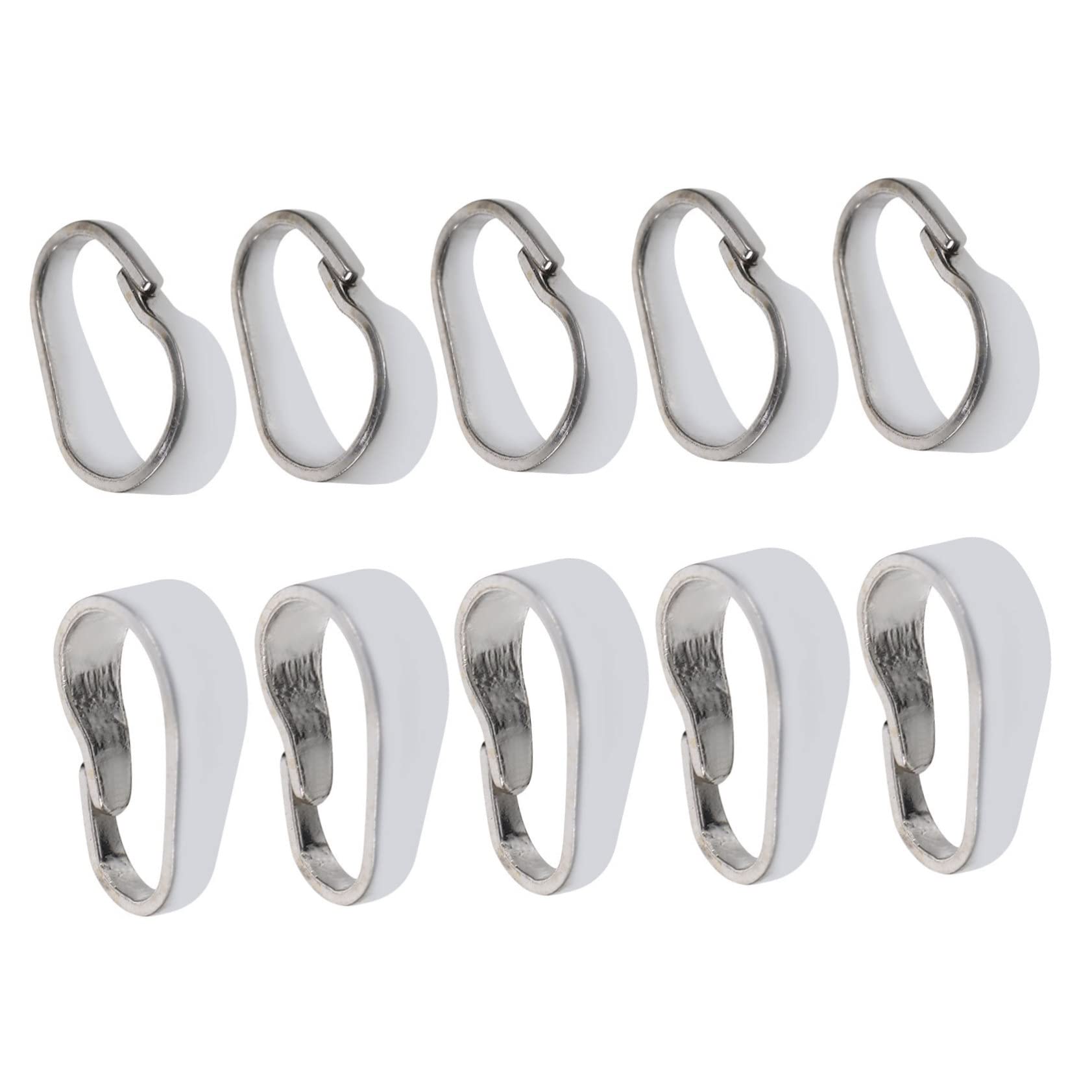 VILLCASE 30stücke Verbindungs-clips Versilberte Schmuckverschlüsse Für Und Armbänder Langlebige Und Praktische Schmuckherstellungszubehörteile