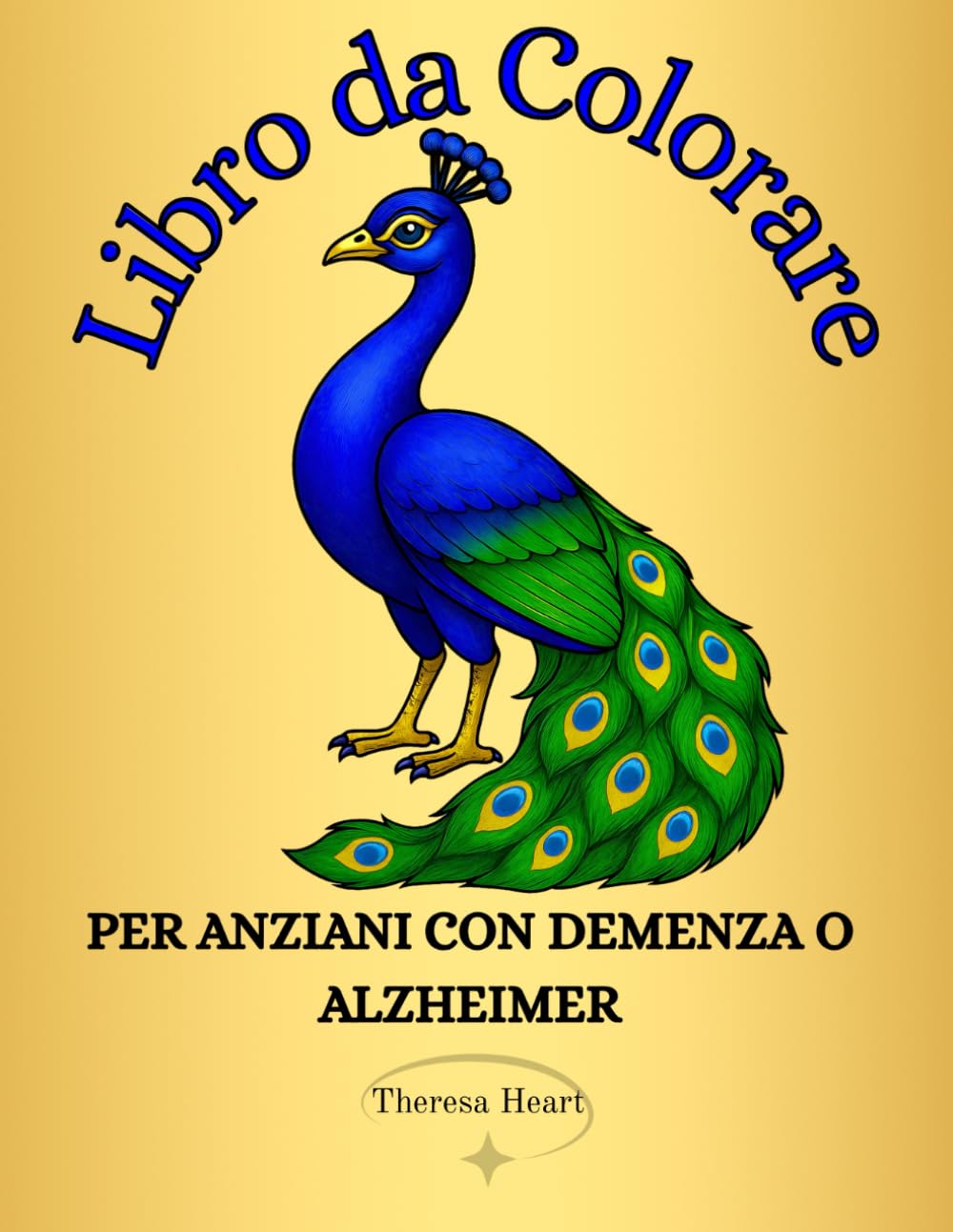 Libro Da Colorare Per Anziani con Demenza o Alzheimer: Oltre 50 Disegni Facili da Colorare e Domande Riflessive in Grande Stampa per Stimolare la Memoria