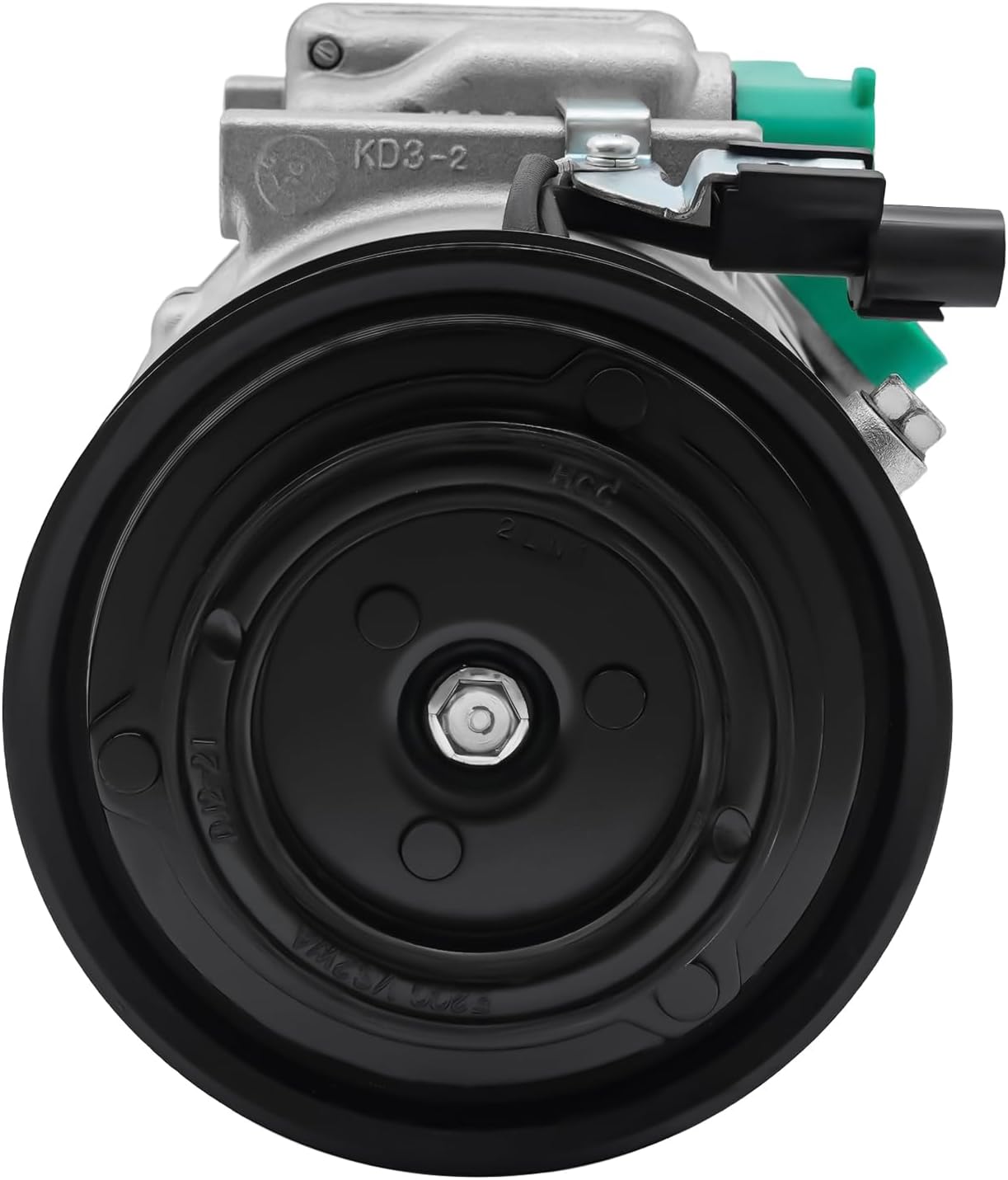 AC Compressor for 2006-2012 Hyundai (Azera, Santa Fe, Sonata, Veracruz) A/C Compressor W/Clutch for 2006-2013 KIA (Amanti, Magentis, Optima, Sorento) - CO 10916C