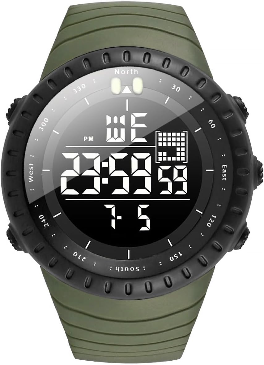 KXAITO Men’s Watches Sports Outdoor Waterproof Military Digital Watch Date Multi Function Tactics LED Face Alarm Stopwatch for Men 6256 KXAITO Men’s Watches Sports Outdoor Waterproof Military Digital Watch Date Multi Function Tactics LED Face Alarm Stopwatch for Men 6256