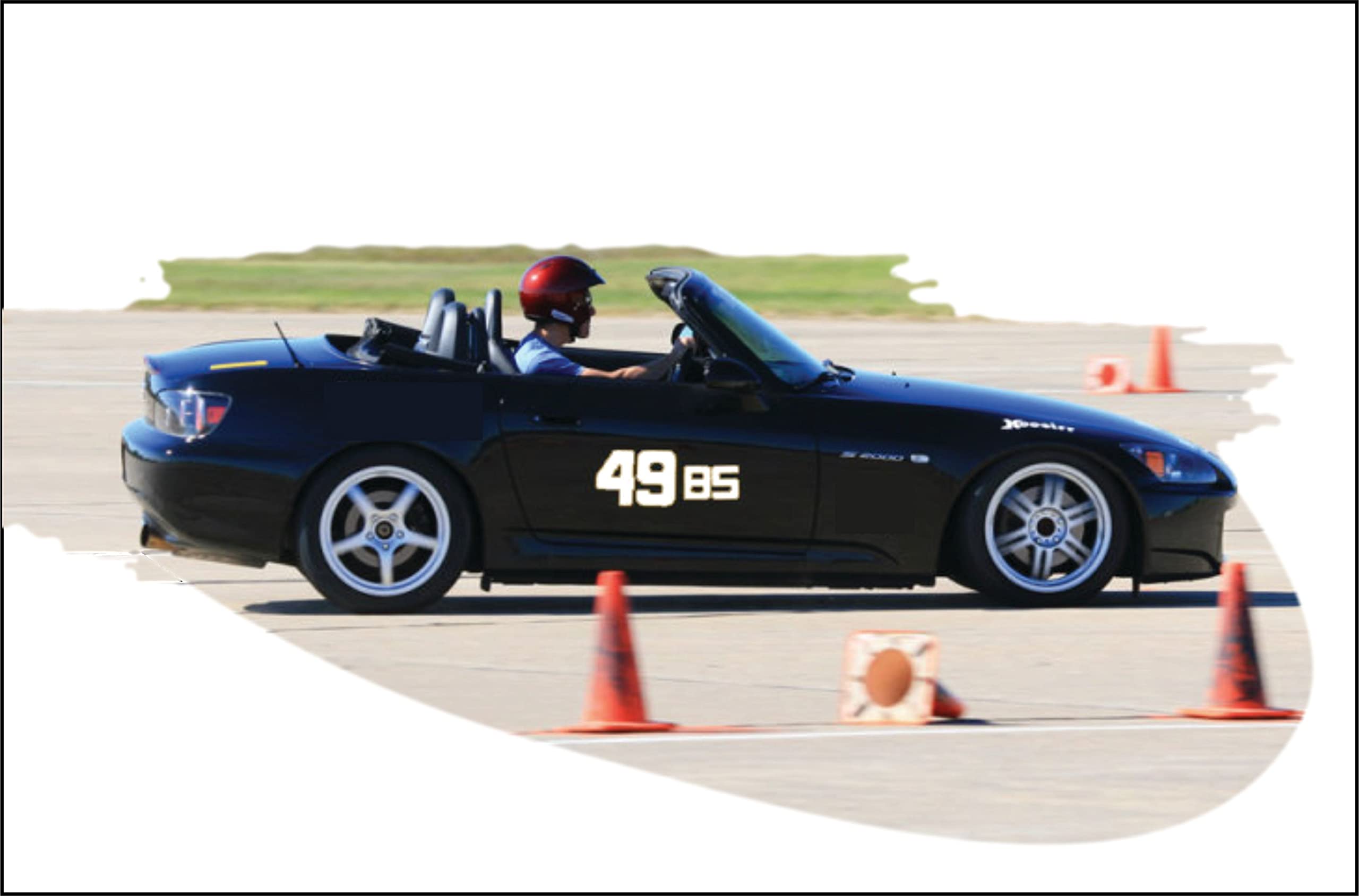 Solotime SCCA - NASA - Track Day - Autocross Magnetic Number Package