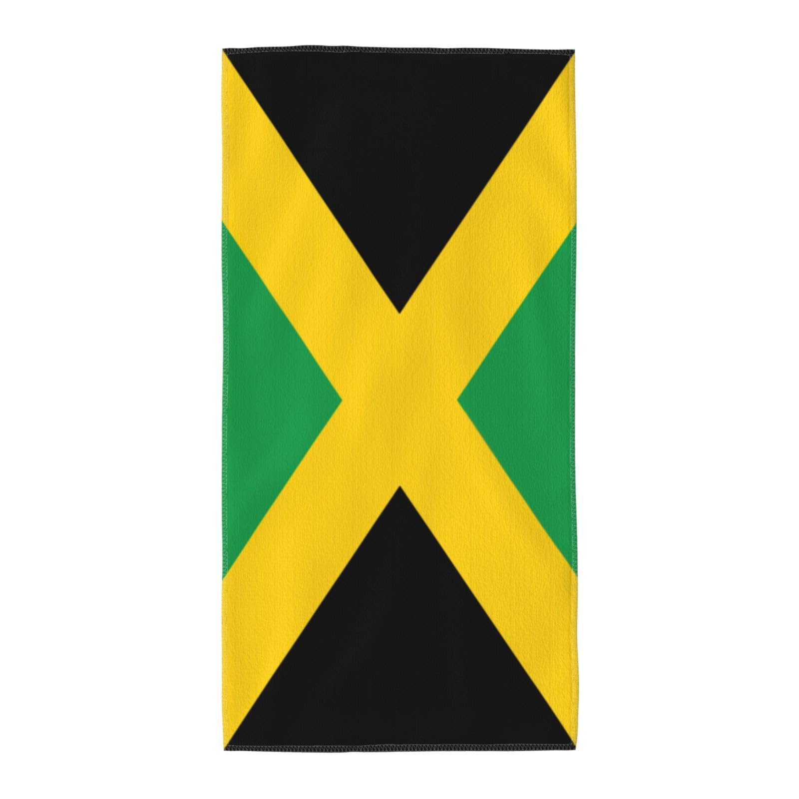 GaxfjRu Flag of Jamaica print Hand Towels for Bathroom Bathroom Towels Soft Decorative Towel for Home Absorbent