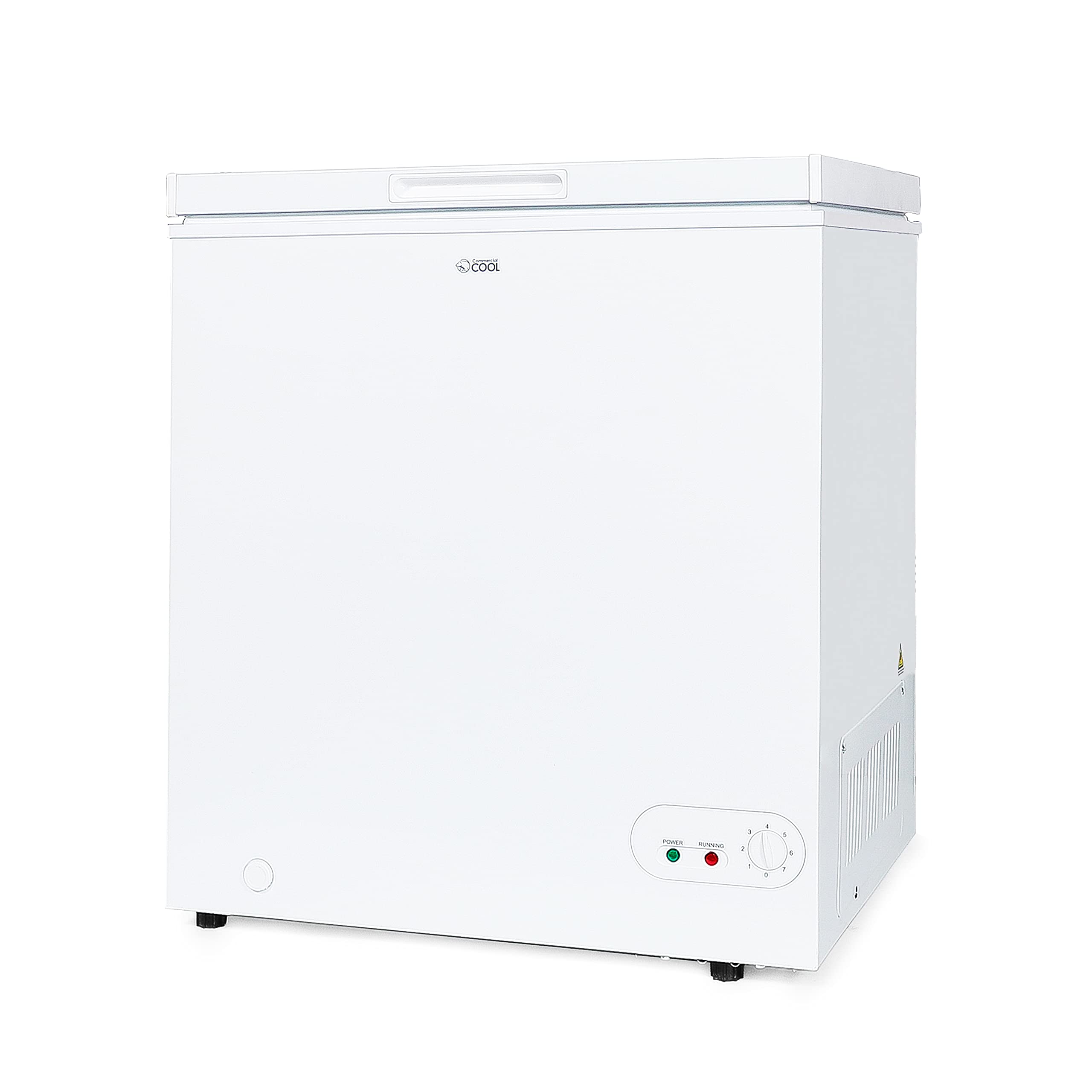 Commercial Cool 5.4 Cu. Ft. Chest Freezer,White on Fridge.com