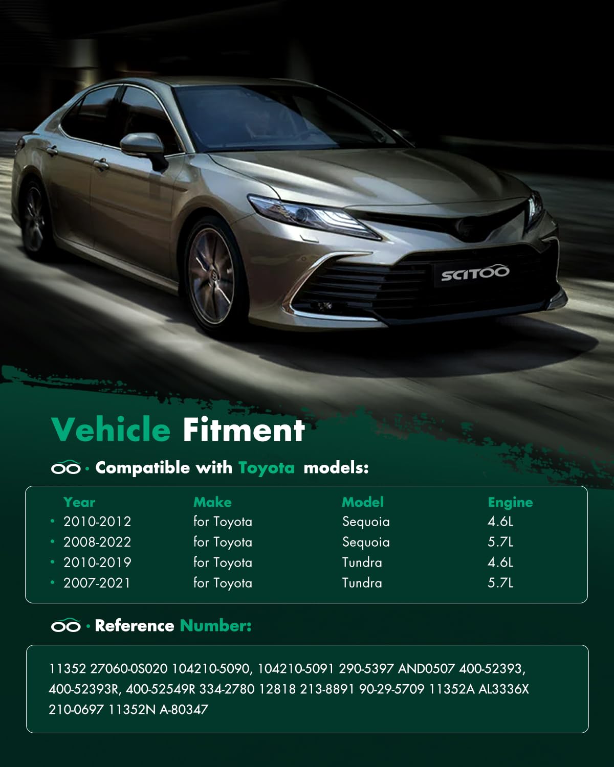 Amazon | SCITOO 高出力オルタネーター 150Amp 交換用 トヨタ用