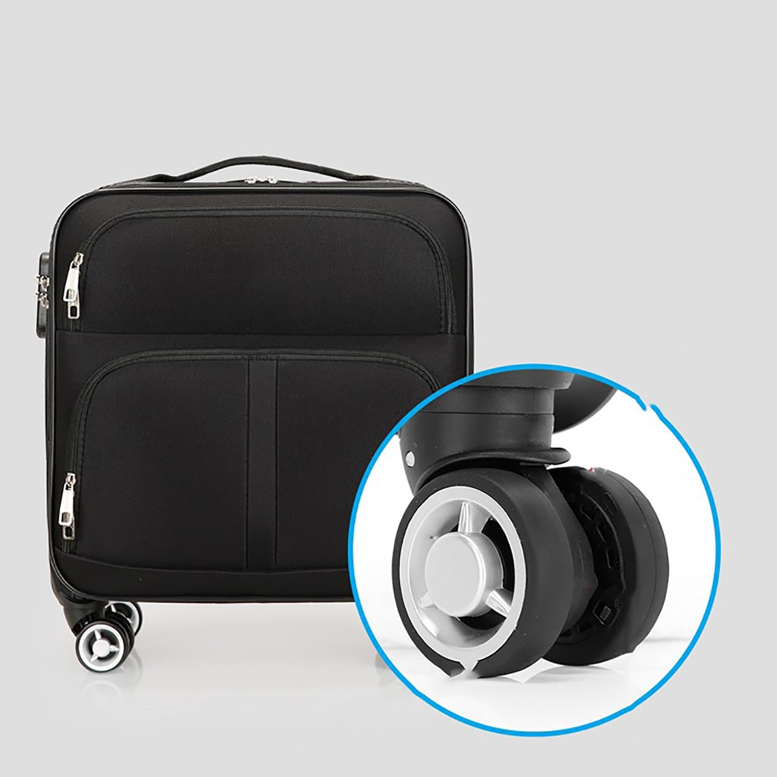 Borsa per Computer Portatile da Impermeabile, per Viaggio/Lavoro/Affari, Elegante Valigetta da Trasporto(2,36 * 22 * 45cm)