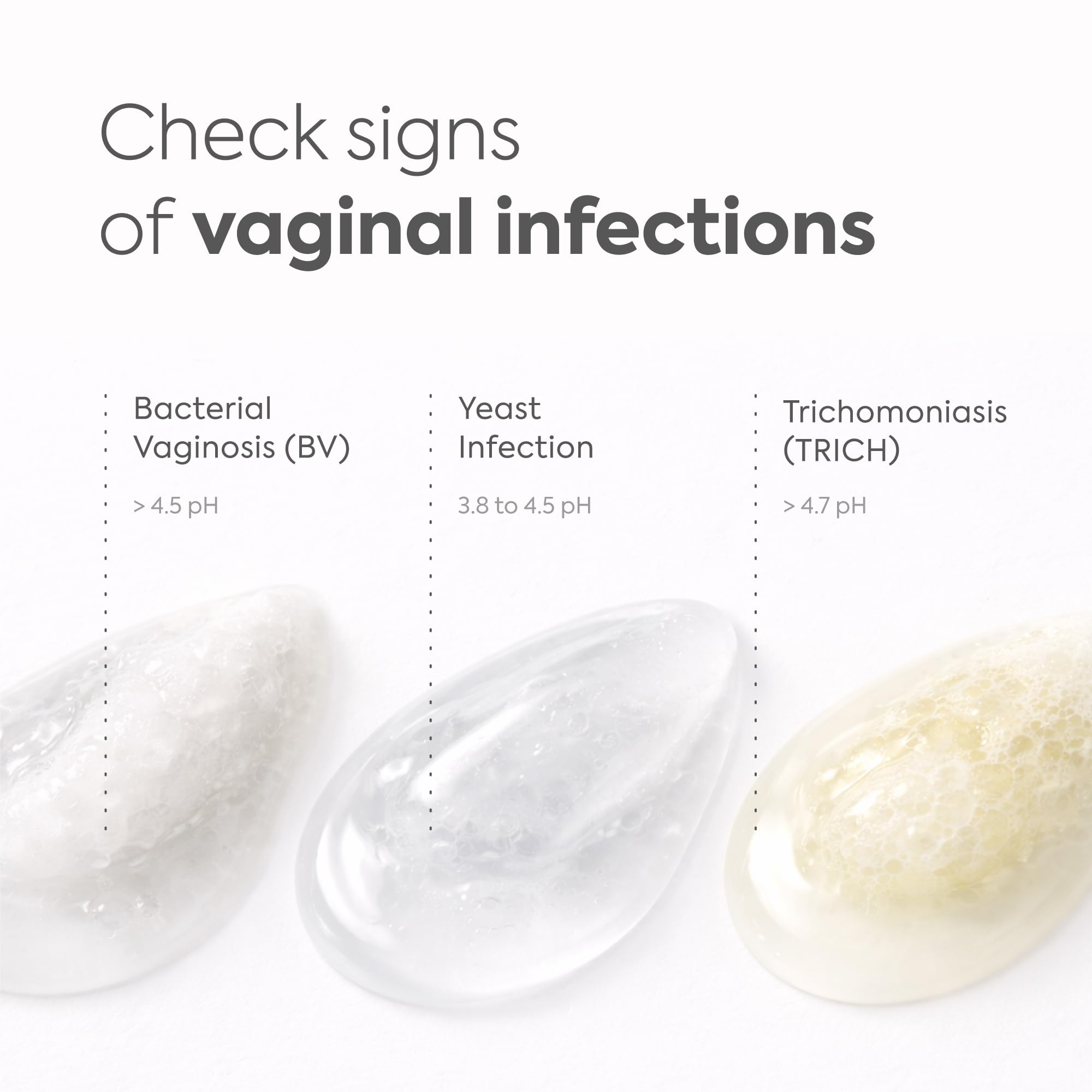 Diagnox Health At Home Vaginal pH Test Strips for Women, Early Detection of Feminine pH Imbalances, Individually Packaged & Easy to Use BV Test, Pack of 3