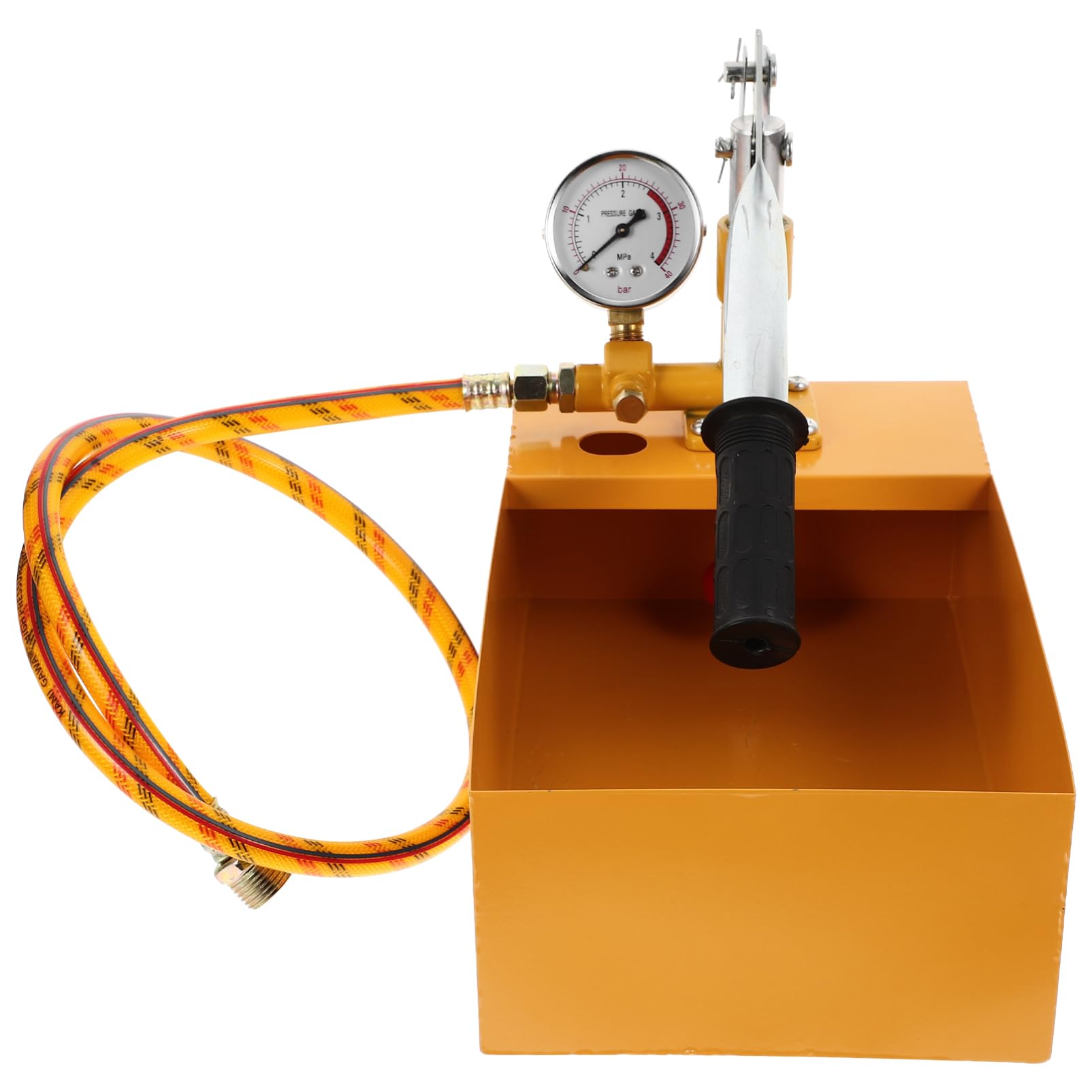Pompa Manuale per Prove Pressione Acqua 40kg Test Idraulico | Alluminio e Rame, Oggetti Supportati e Idraulico, Quadrante Grande Lettura Chiara Colore Casuale Stile Casuale