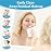 HOMEXCEL Face Towels 200 Count (4 Box), Disposable Makeup Remover Wipes, Super Soft Biodegradable Dry Facial Hand Clean Facial Towels Wash Cloth