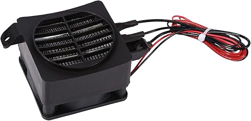 Miniatura 8 de Nikou Calentador de aire para ventilador de automóvil, 12 V, 100 W, ahorro de energía, calentador de aire para automóvil, termostato, elemento