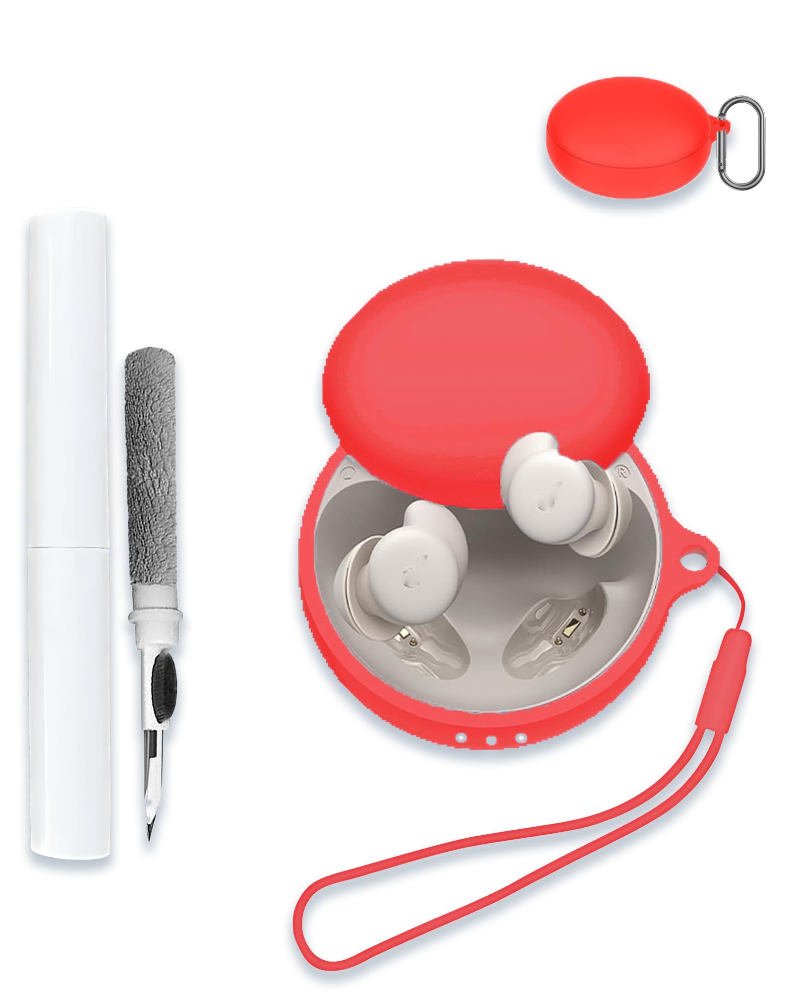 for Soundcore by Anker Sleep A20 Case Cover, Soft Silicone Protective Portable Scratch Shock Resistant Compatible with Anker Soundcore A20 Shell with