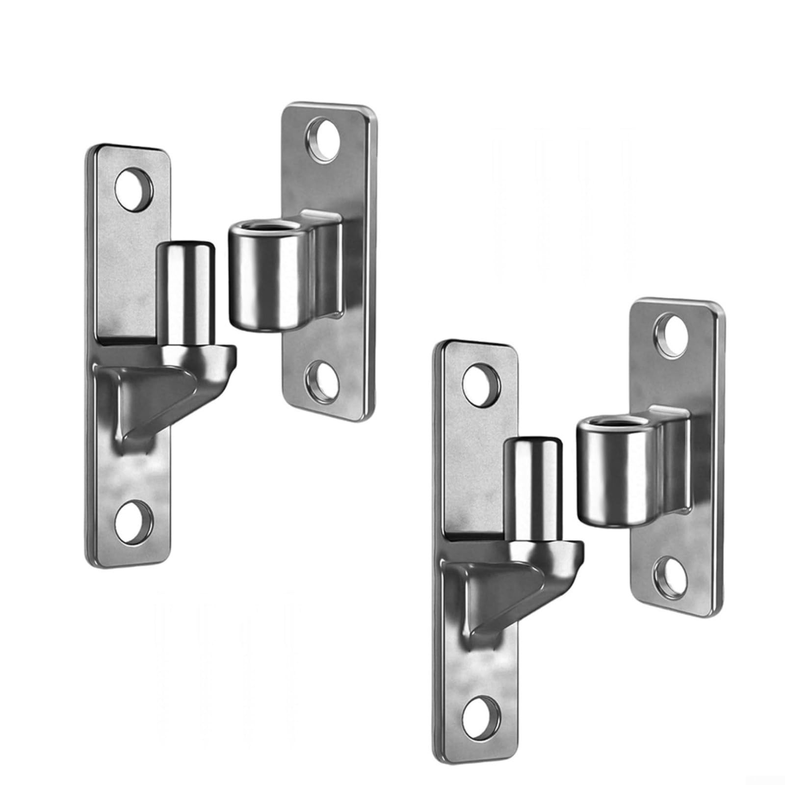 Charnière de portail en acier inoxydable 304 lot de 2 mâle femelle pour clôture de ferme