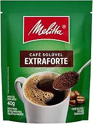 Café Solúvel Granulado Extraforte Melitta Sachê 40g