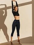 VOOVEEYA Curvy Womens Leggings, High Waisted Yoga Pants with Back Pockets Tummy Control Stretchy Workout Gym Tight