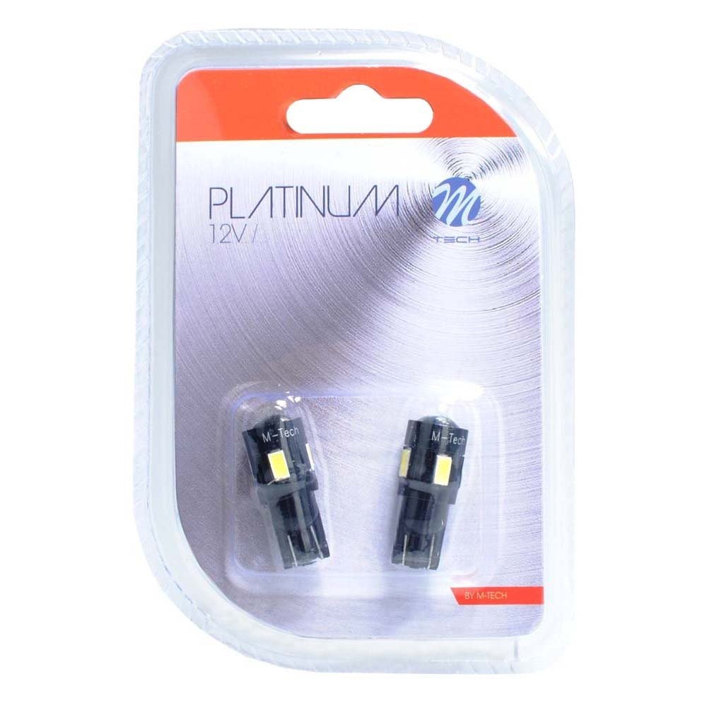 Ampoules LED T10 W5W M-Tech LB339W, la qualité durable pour veilleuses auto 12V - 2