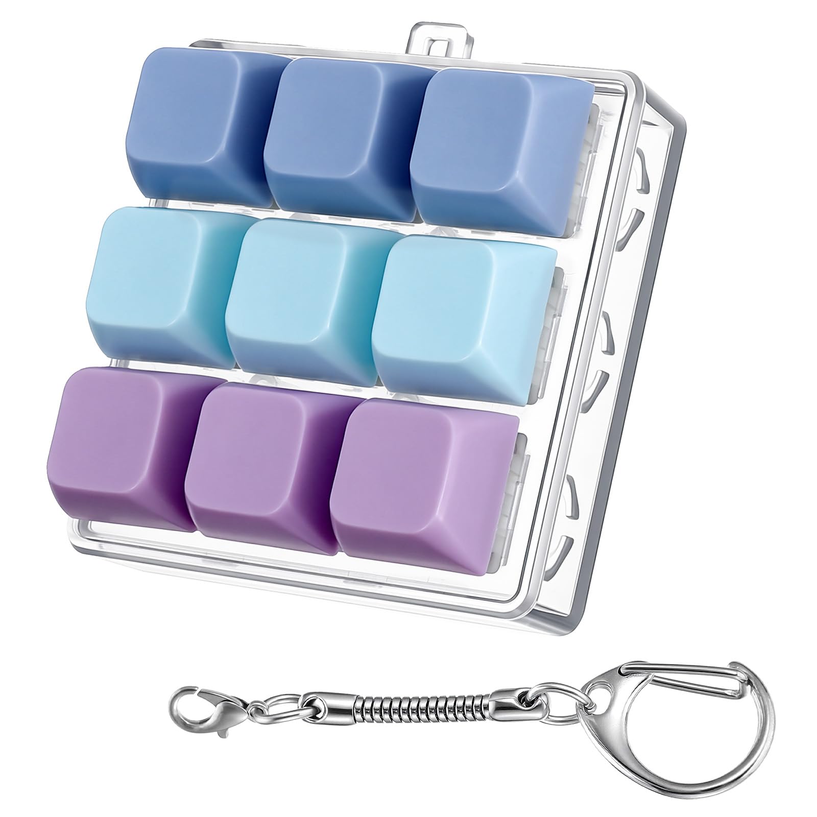 Mabor Keyboard Fidget Clicker Keychain