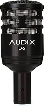Audix D6 マイク Audix D6 Dynamic Microphone, Cardioid : Amazon.in: Musical