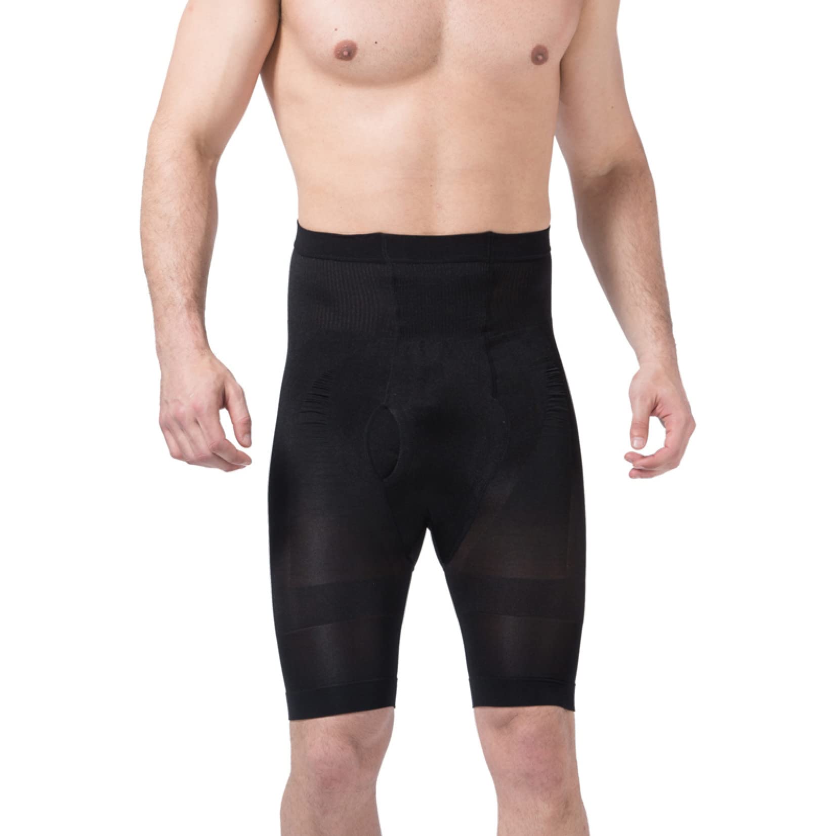 Faja Moldeadora de Abdomen para Hombres, Bragas Moldeadoras de glúteos de Cintura Alta, Ropa Moldeadora Adelgazante de Cintura para Adelgazar Muslos