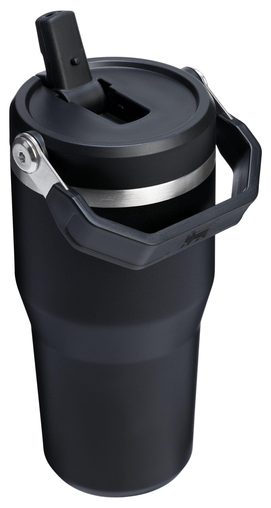 Stanley IceFlow 2.0 Flip Straw Tumbler 40 Oz - Insulated Stainless Steel Water Bottle, Leak Resistant, Black - View #7
