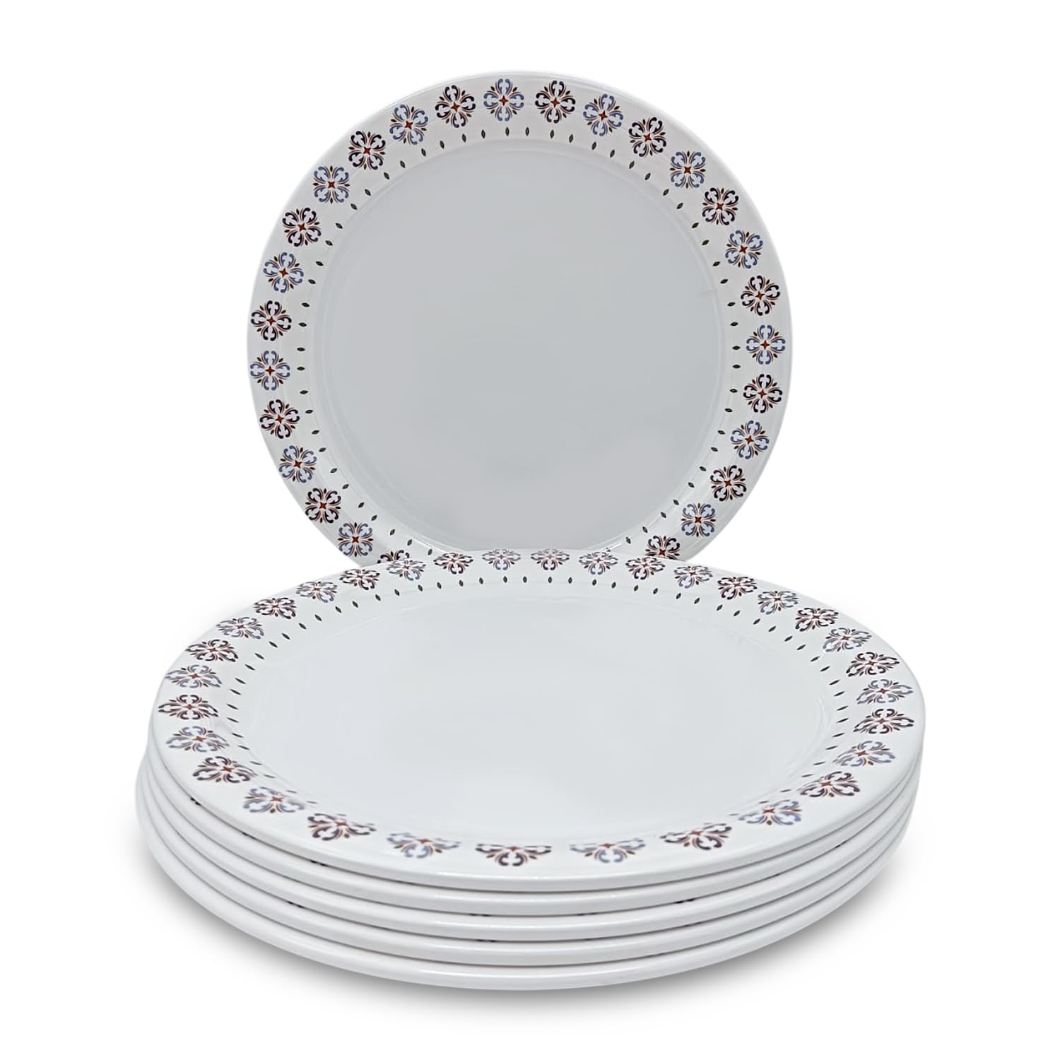 Superware Melamine Dinner Plates – 6 Piece Set -11
