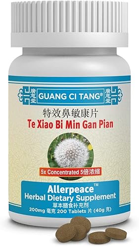 Guang Ci Tang - Te Xiao Bi Min Gan Pian - AllergiClear - 200 Tabletas