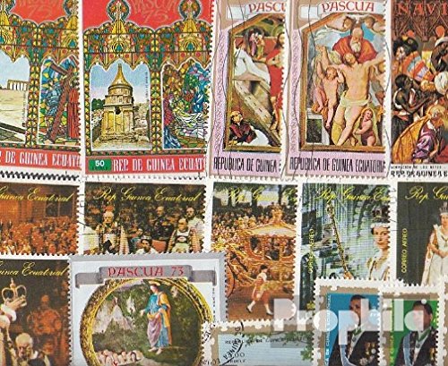 Prophila Collection Africa 50 Diversi Francobolli Guinea, -Equatoriale e -Bissau (Francobolli per i Collezionisti)