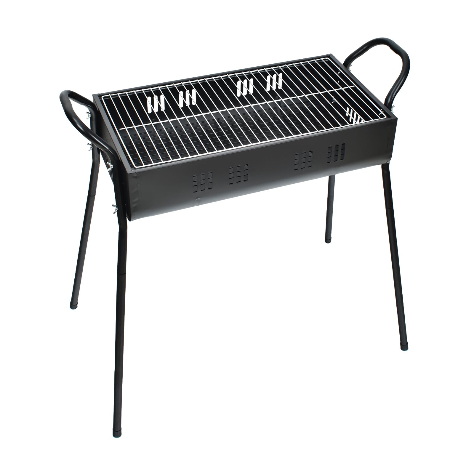 BBQ グリルヤード BBQコンロ　早い者勝ち！超大人気商品！ Amazon | Fkstyle【大人数で囲める幅60cm】 BBQコンロ 大型 5～8人用