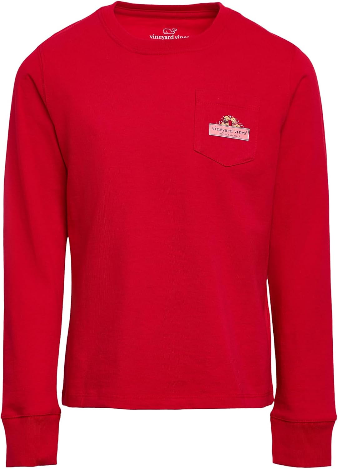 Vineyard Vines Kids Long Sleeve Pocket Tee (Toddler/Little Kid/Big Kid)