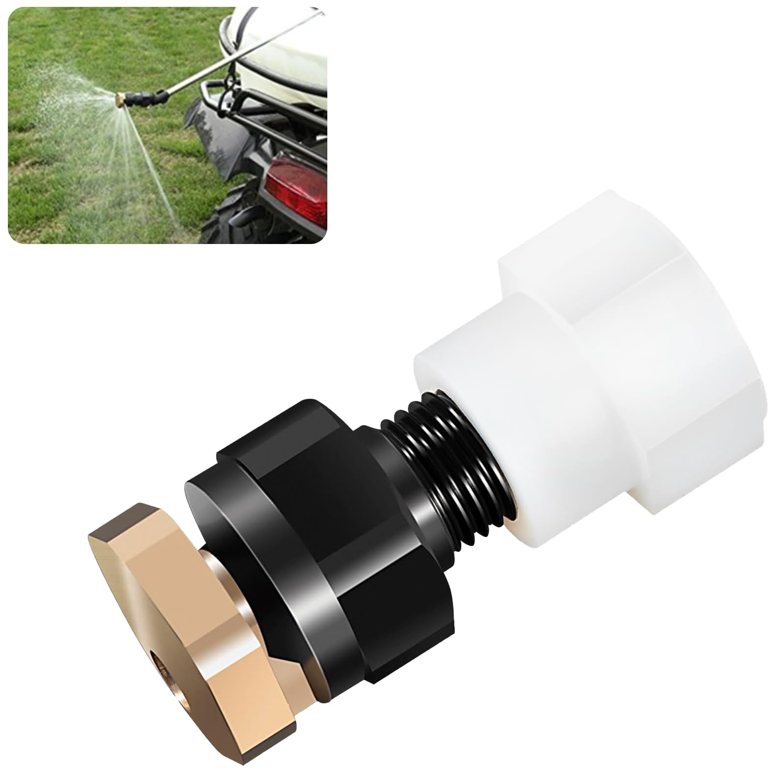 BN2BP125FWX-CS Boomless Nozzle 16 Foot Broadcast Spray Full Pattern 2GPM 12v Pumps Fit for Valley Industries & Master Manufacturing