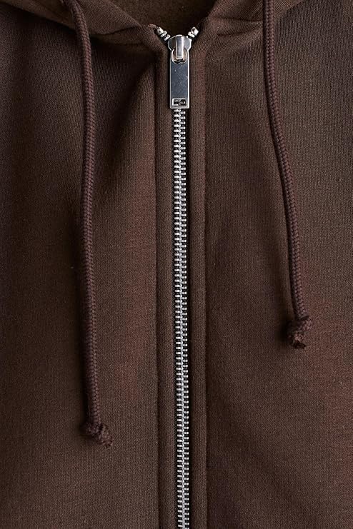Image of Women's Full Sleeve Zip-Through Hoodie | Jacket for Women | Breathable, Solid Color Hooded Jacket with Front Zipper Closure