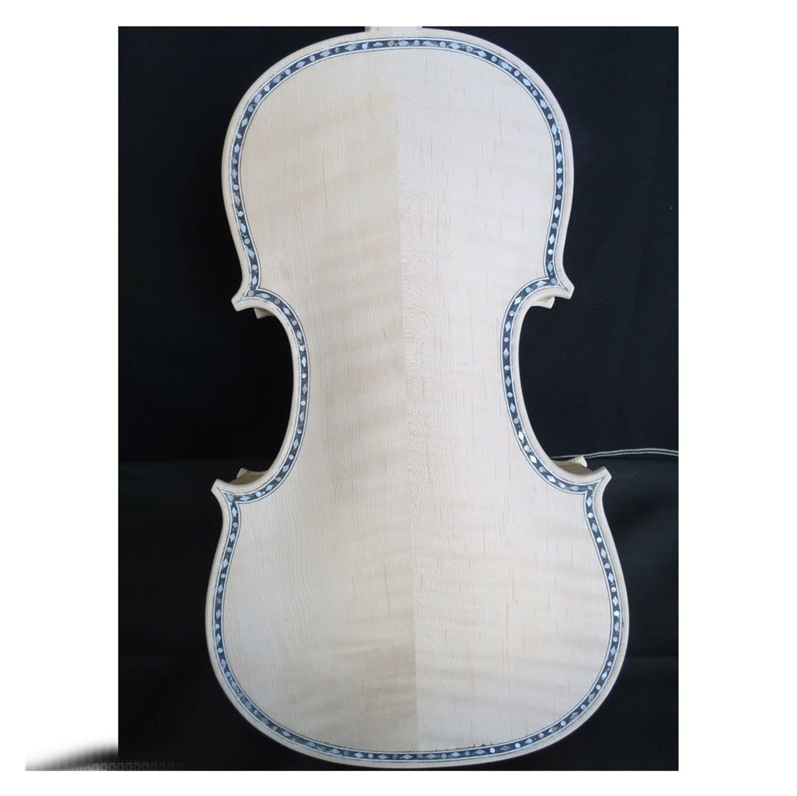 Violino Violino Incompiuto 4/4, Intarsio Superiore E Posteriore, Costola Scolpita E Collo # 10537 4 Strumenti Di Corda Violino Violino