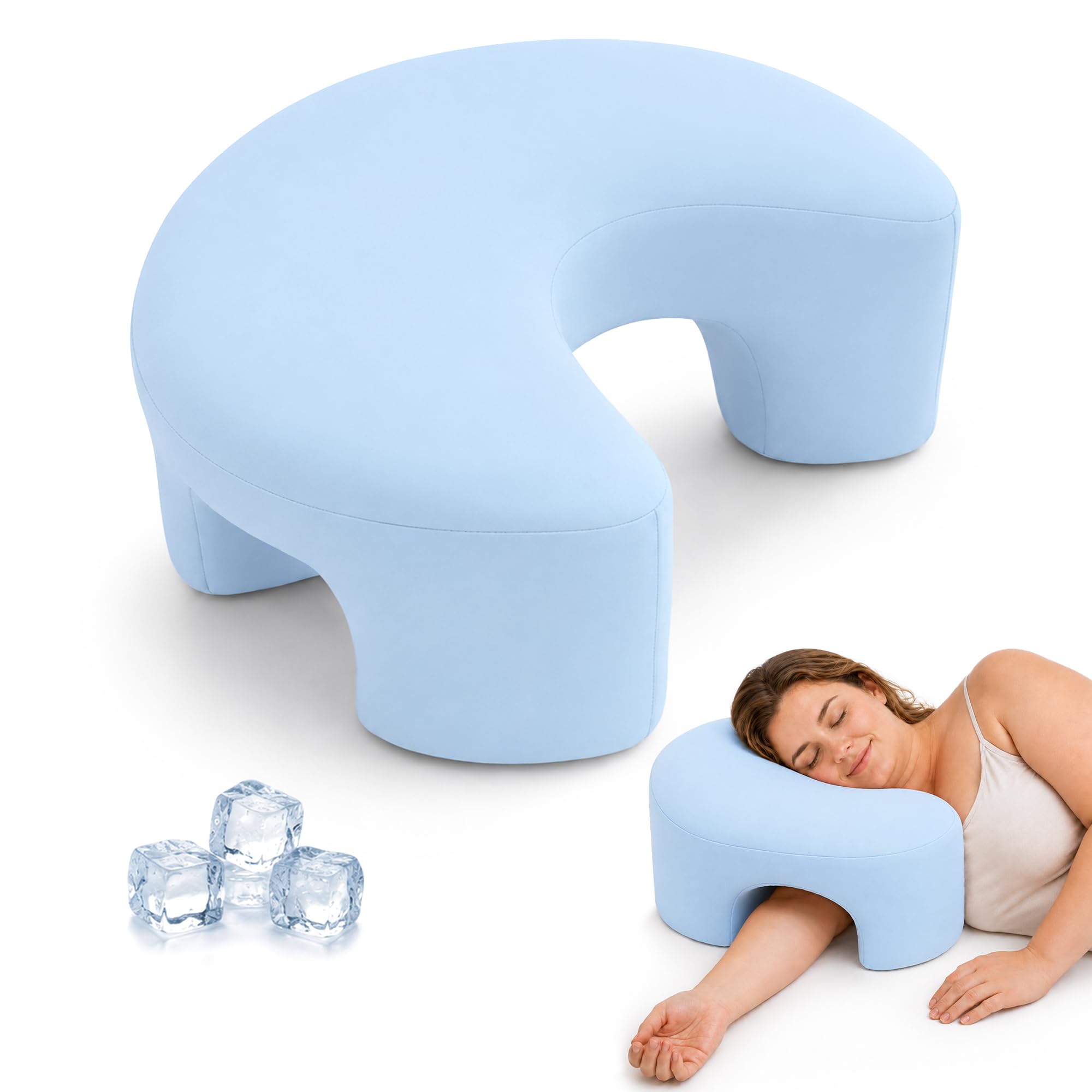 Amazon.com: AM AEROMAX Memory Foam Side Sleeper Pillow with Arm