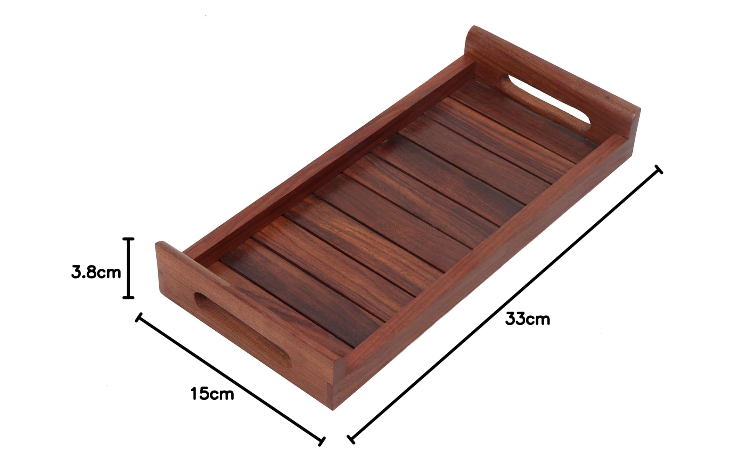 Vassoio da portata in legno, organizer da cucina, vassoio per colazione, vassoio per la colazione, vassoio per frutta per ospiti, ristorante, tavolo da pranzo, decorazione per