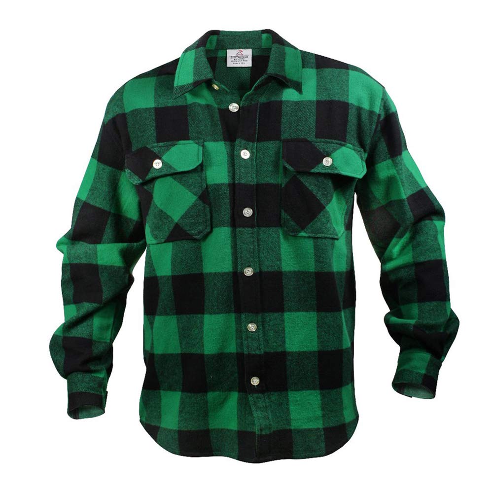 Amazon.co.jp: [ロスコ] Extra Heavyweight Buffalo Plaid Flannel