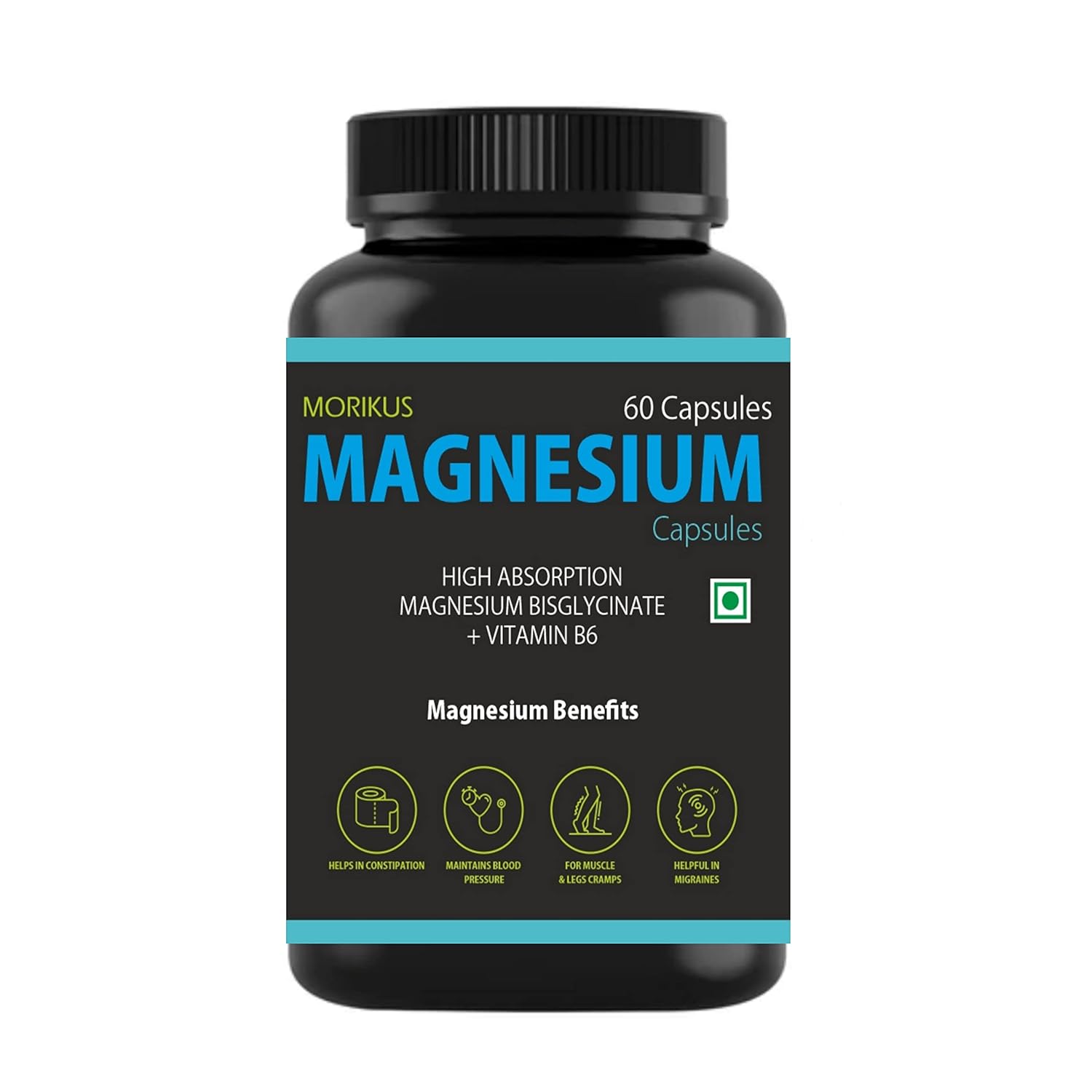 MORIKUS Magnesium High Absorption Supplement with magnesium
