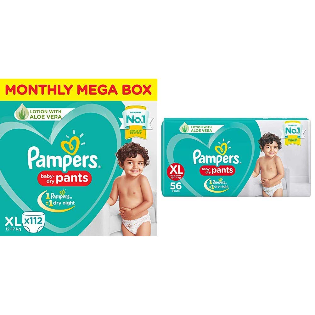 pampers xl pants 112