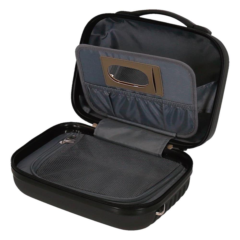 Torba na przybory ABS Roll Road India, czarny, 29x21x15 cms, model