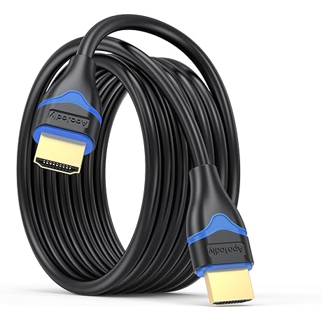 High-Speed 4K 12ft HDMI Cable: Ultra HD Visual Enjoyment