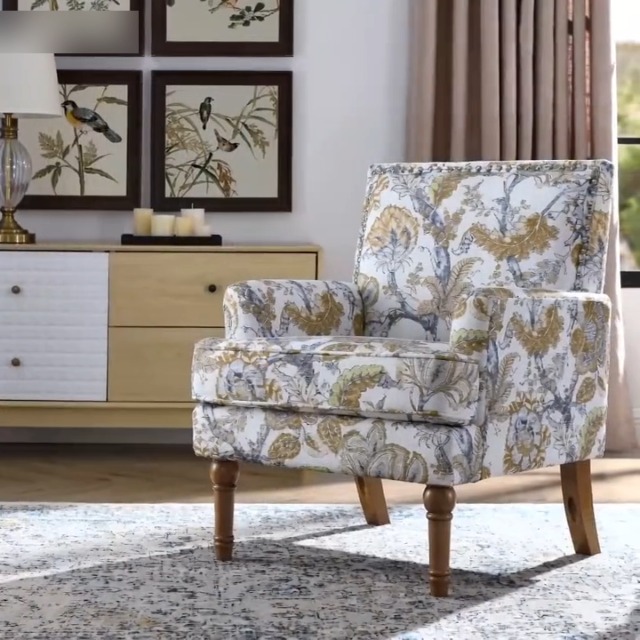 Sillón Plegable Tela Pana Rosa miniatura 7