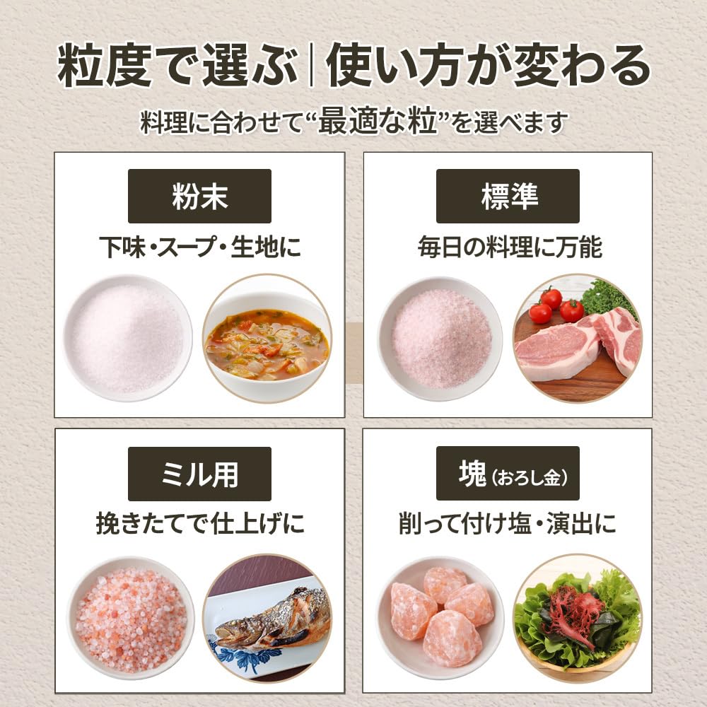 Amazon.co.jp: 【ヒマラヤ岩塩専門店】食用クリスタル岩塩おろし金用