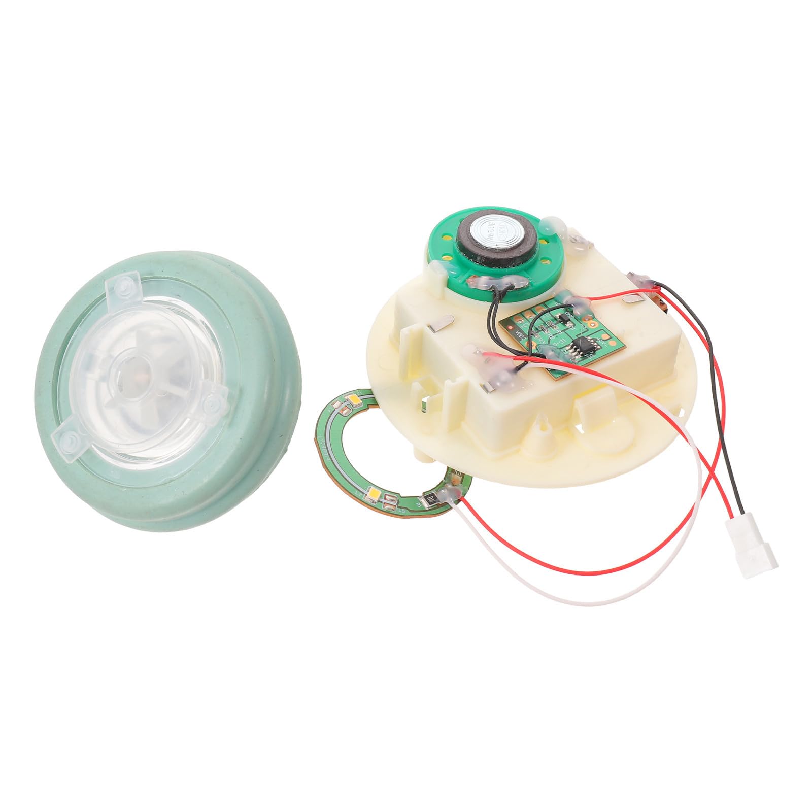 Piezas de Plástico Blanco para Decoración Navideña en Globos de Cristal de Manualidades
