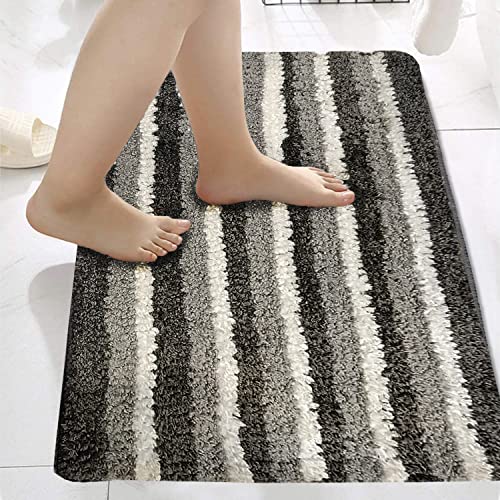 Image of Door Mats for Home | Door Mats for Home Entrance | Door Mat for Bathroom| Soft & Super Absorbent Mats for Shower | Washable, Non-Slip & Quick-Drying Mats (Pack of 2) (Multicolor 13)