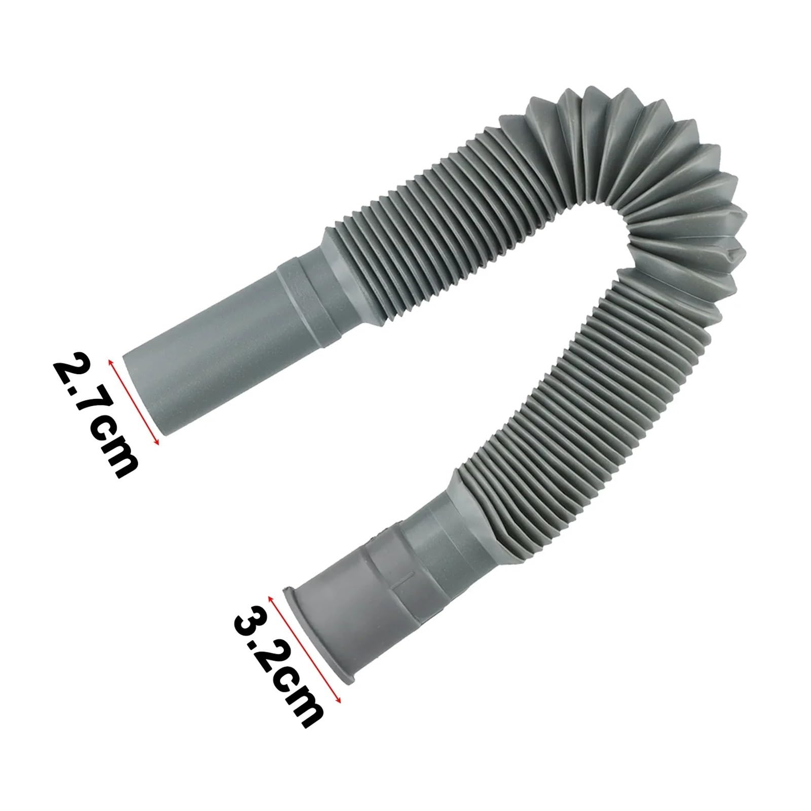 2 piezas de accesorios tubería drenaje reemplazo doméstico manguera lavabo PVC baño cocina antiolor
