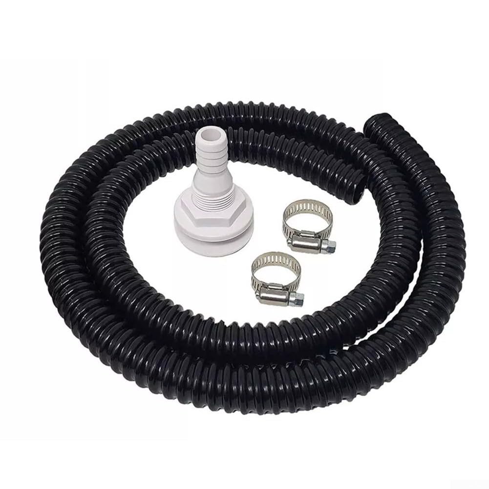 Tubo flessibile per imbarcazioni di sentina, 19-29 mm, corrugato, flessibile, filtro per acqua marina, adatto per yacht