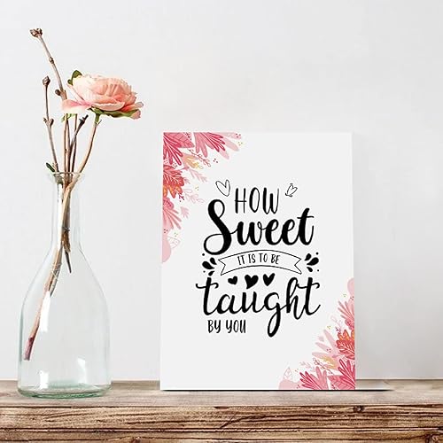 Miniatura 5 de Geelfland Regalos para profesores  Tarjetas de agradecimiento para maestros a granel regalos de agradecimiento para el día de agradecimiento del