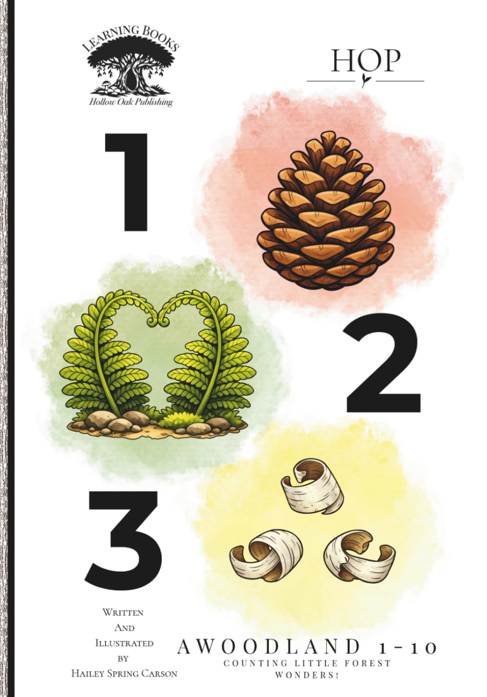 A woodland 1 - 10: Counting little forest wonders! (Learning Books)