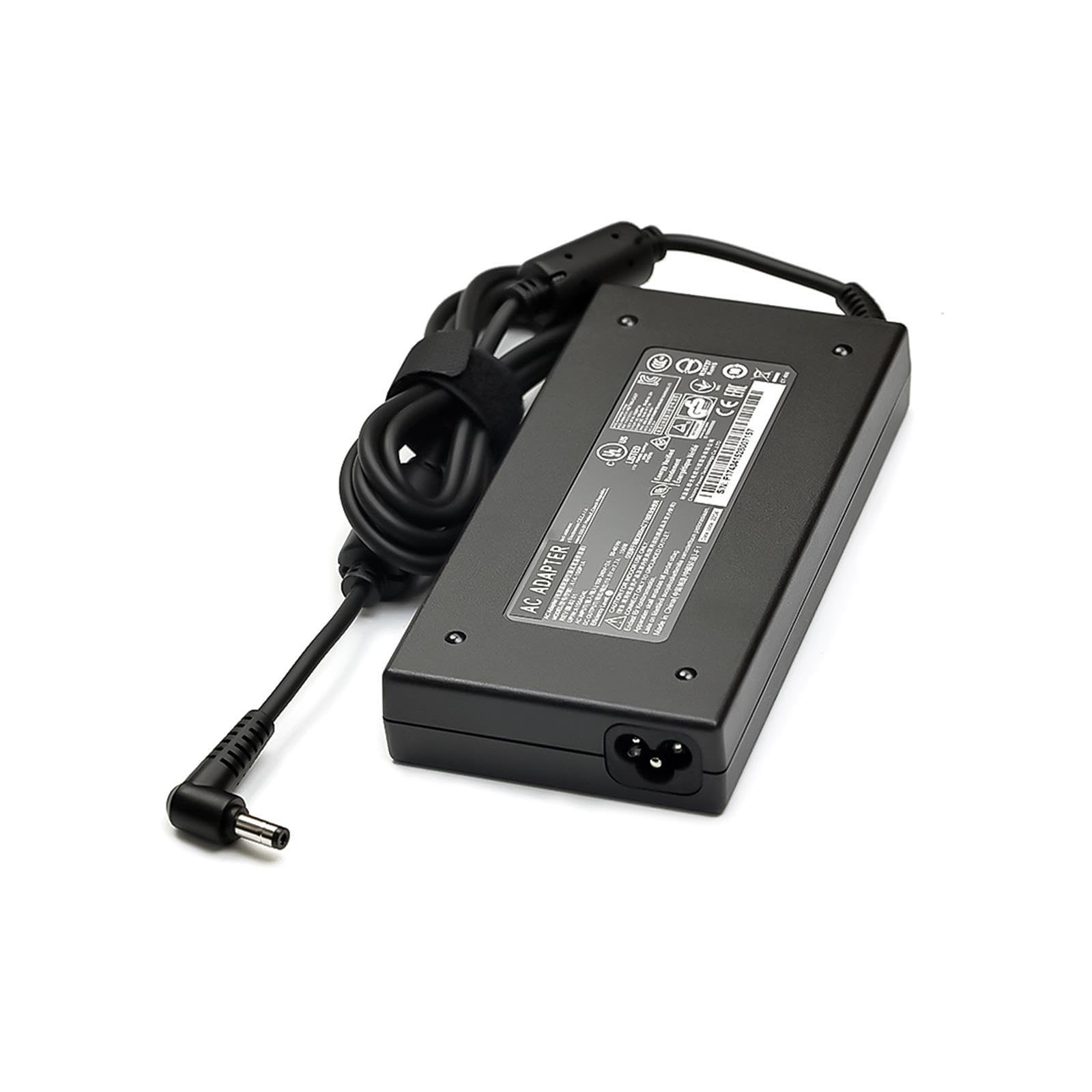 Adattatore CA Sottile Da 150 W, Compatibile Con Caricabatterie for Laptop Chicony A14-150P1A Z7-I7 Caricatore for Laptop Con Cavo Di Alimentazione 19,5 V 7,7 A(And UK)